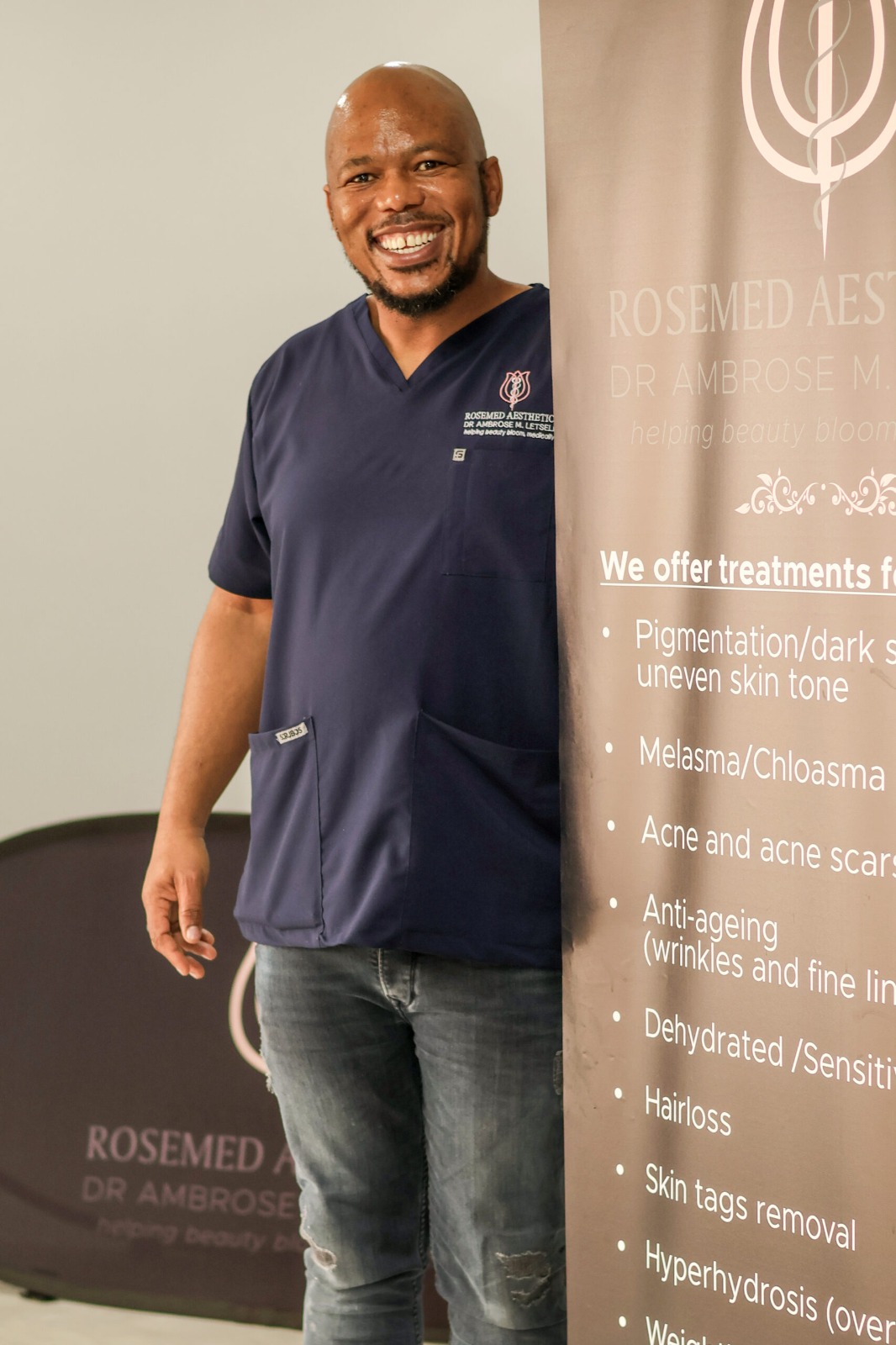 Dr Ambrose M. Letsele - Medical Aesthetics Professional
